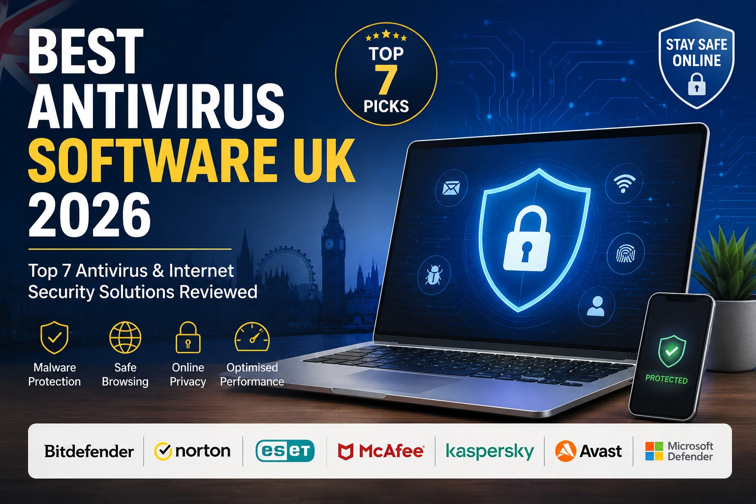 Best Antivirus Software UK 2026: Top Security Solutions