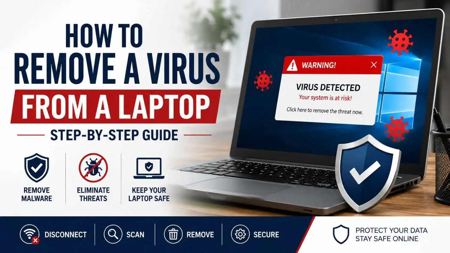 How to Remove a Virus From a Laptop: Step-by-Step Guide